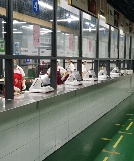 人脸识别食堂消费机